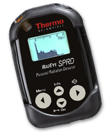 Thermo RadEye SPRD Spectroscopic Personal Radiation Detector